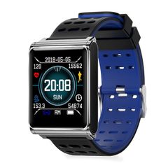 N98 Smart Watch Silicone Xanh  – Màn hình 1.3 inch, IP67, Theo dõi sức khỏe đầy đủ 