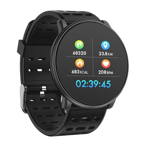 Đồng hồ thông minh Q88 Black -  Đồng hồ thông minh chống nước IP68 Nam giới thể thao Đồng hồ thông minh Bluetooth Hỗ trợ nhịp tim