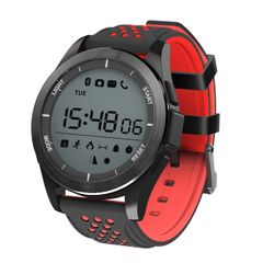  F3 Smart Watch Black & Red – Đồng hồ thể thao IP68, pin siêu trâu 365 ngày 