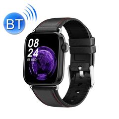  QY03 Smart Business Watch Black Belt – Đồng hồ thông minh IP68, đo oxy & nhịp tim 