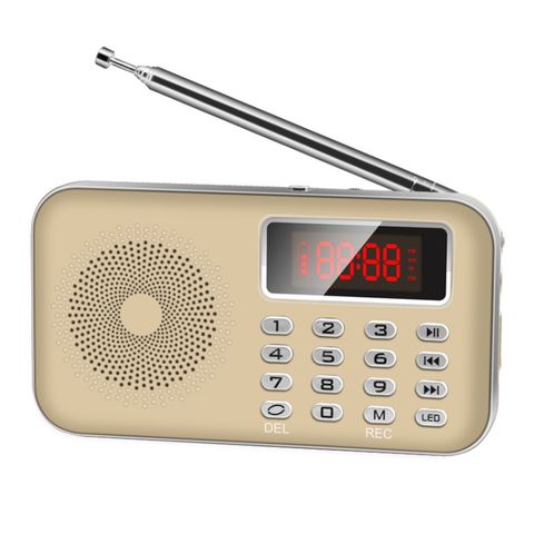 Y-619 FM/AM Mini Radio MP3 Be – Nghe nhạc, bắt sóng radio, đa năng trong lòng bàn tay