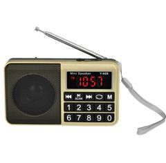  Màn hình LED Radio Y-928 Vàng – FM, MP3, Hỗ trợ thẻ TF/U Đĩa 