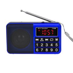  Màn hình LED Radio Y-928 Xanh – FM, MP3, Hỗ trợ thẻ TF/U Đĩa 