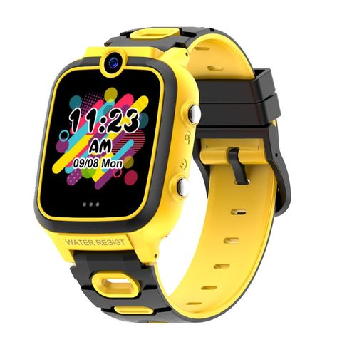 M67 Children Watch Yellow – 1.54 inch, Trò chơi trí tuệ, Camera kép & MP3