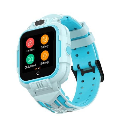 DF52 Sinh Viên Blue – 1.4 inch GPS/WiFi, Đồng hồ thông minh 4G, Cuộc gọi video & SOS
