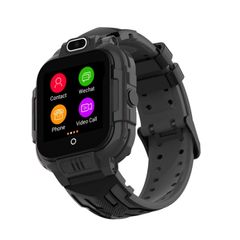  DF52 Sinh Viên Black  – 1.4 inch GPS/WiFi, Đồng hồ thông minh 4G, Cuộc gọi video & SOS 