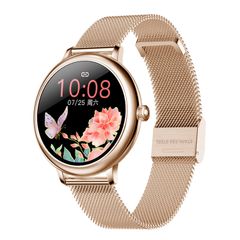  Loaniy CF80 Gold – Đồng hồ thông minh 1.08 inch, theo dõi nhịp tim & chống nước IP67 