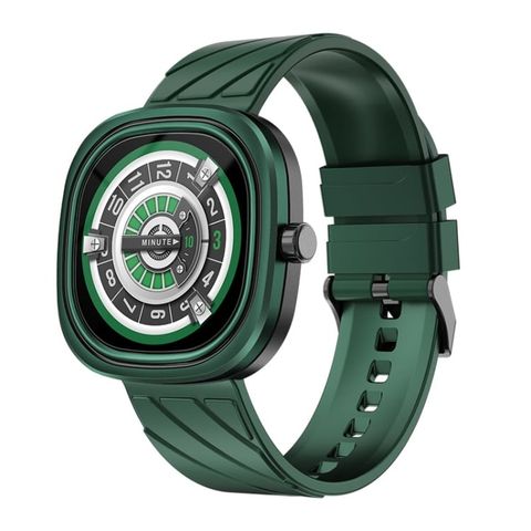 Đồng hồ thông minh Loaniy G32 Green – Màn hình 1.32 inch, Theo dõi sức khỏe, 3ATM