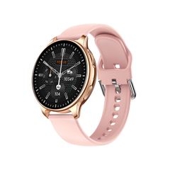 WearKey Y22 Pink – Đồng hồ thông minh Bluetooth 5.0 + 3.0, gọi điện, theo dõi sức khỏe toàn diện 