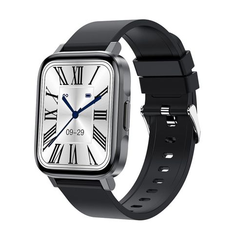 Loaniy F60 Black – Đồng hồ thông minh 1,7 inch theo dõi sức khỏe & thể thao