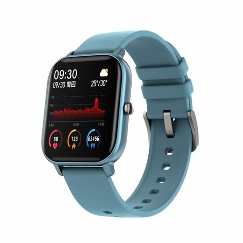 P8 Blue – Đồng hồ thông minh 1.4 inch, đo nhịp tim và huyết áp chính xác