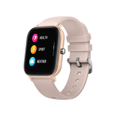P8 Gold – Smartwatch thời trang vàng, theo dõi sức khỏe và thể thao đa năng