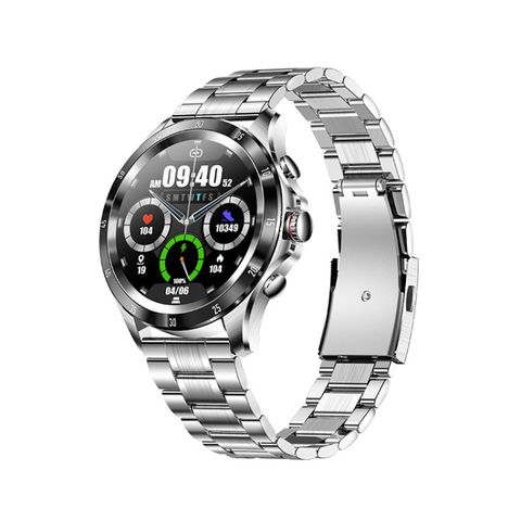 Đồng hồ thông minh NX1 1.32 inch Black Steel – Gọi Bluetooth, Giám sát nhiệt độ, Chống nước IP67
