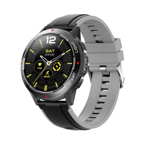 Đồng hồ thông minh NY28 Grey – GPS, La bàn, Nhịp tim, SpO2, IP68