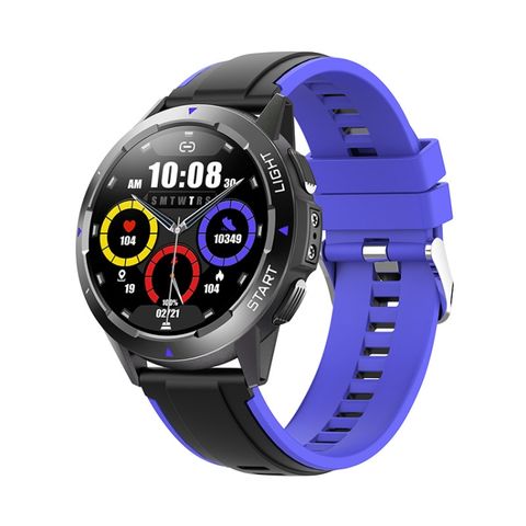 Đồng hồ thông minh NY28 Blue – GPS, La bàn, Nhịp tim, SpO2, IP68