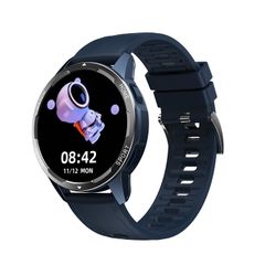  Đồng hồ thông minh 1.28 inch Blue – Gọi Bluetooth, Nhịp tim, Huyết áp 