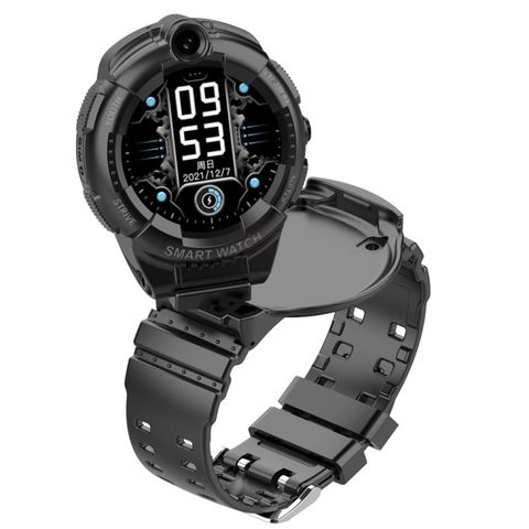 Đồng hồ thông minh trẻ em F01 Black – camera kép, gọi điện 4G, chống nước IP67