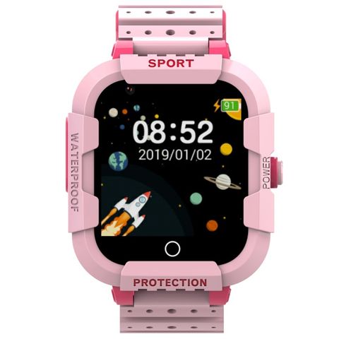 DF75 1.4 Inch 4G Pink - Đồng hồ định vị trẻ em