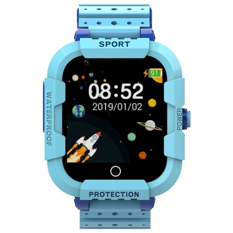 DF75 1.4 Inch 4G Blue - Đồng hồ định vị trẻ em