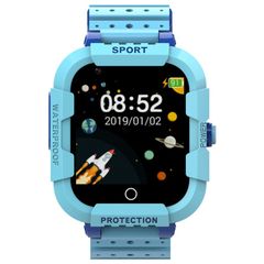 DF75 1.4 Inch 4G Blue - Đồng hồ định vị trẻ em 
