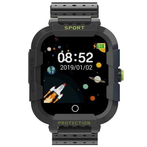 DF75 1.4 Inch 4G Black - Đồng hồ định vị trẻ em