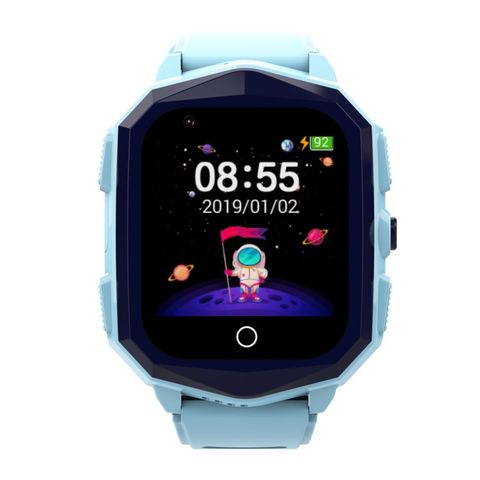 DF73 Blue - Đồng hồ định vị GPS cho trẻ em 1.4 inch 4G có chức năng SOS