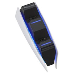  HONCAM Dock Sạc Tay Cầm PS5 White – Sạc Kép Thông Minh, An Toàn, Tiện Lợi 