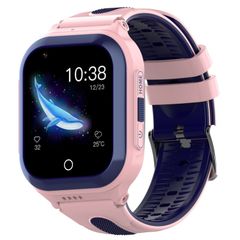  DF70 Pink - 1.4 Inch 4G GPS + WIFI + LBS Định vị Trẻ em Gọi Đồng hồ Với Chức năng SOS 