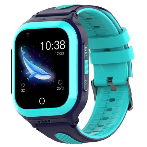 DF70 Blue - 1.4 Inch 4G GPS + WIFI + LBS Định vị Trẻ em Gọi Đồng hồ Với Chức năng SOS