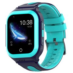  DF70 Blue - 1.4 Inch 4G GPS + WIFI + LBS Định vị Trẻ em Gọi Đồng hồ Với Chức năng SOS 