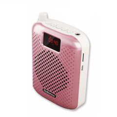  Loa âm thanh Bluetooth Rolton K500 Megaphone Hồng – Khuếch đại giọng nói, hỗ trợ ghi âm 