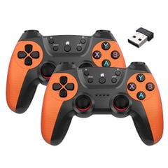  Bộ điều khiển không dây KM-029 2.4G Cam  – Một cho hai đôi, hỗ trợ PC / Linux / Android / TV Box 