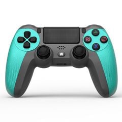  Tay cầm KM048 Xanh Baby - Bluetooth Wireless Gamepad 4.0 cho PS4 Có Light Bar 