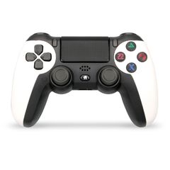  Tay cầm KM048 Trắng - Bluetooth Wireless Gamepad 4.0 cho PS4 Có Light Bar 