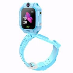  Q19 1.44 inch Blue - Camera định vị xoay 360 độ Đồng hồ gọi điện thông minh chống nước cho trẻ em 