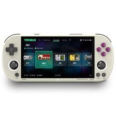  Máy Chơi Game Cầm Tay Trimui Smart Pro Beige – Màn Hình IPS 4.96 Inch, Hệ Điều Hành Linux Mã Nguồn Mở, Bộ Nhớ 128GB – Siêu Mượt, Siêu Đã! 