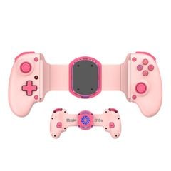  Bộ điều khiển trò chơi kéo dài không dây BSP-D10S Pink – Quạt tản nhiệt, hỗ trợ đa nền tảng 