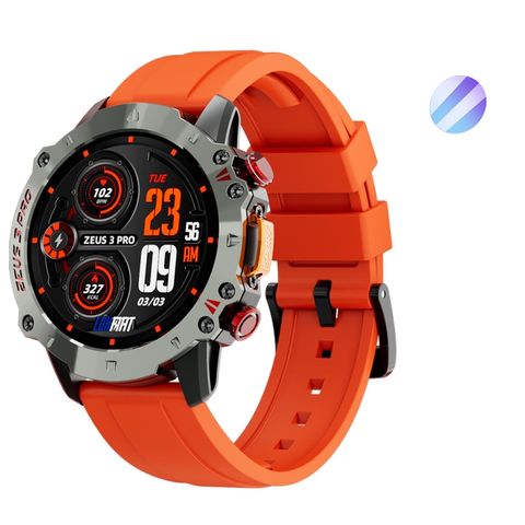 Đồng hồ LOKMAT Zeus3 Pro Orange – 1,39 inch, cuộc gọi Bluetooth, chống nước 5ATM