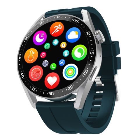 HW28 1.39 inch IP67 Xanh lá - Theo dõi sức khỏe chống nước Cuộc gọi Bluetooth Đồng hồ thông minh có thanh toán NFC