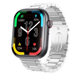  F70 Black Silver 3-bead – Smartwatch 2,1 inch, Điều khiển từ xa & Tìm điện thoại 