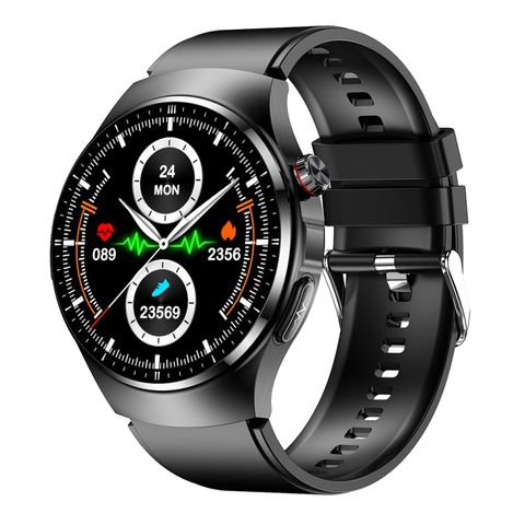 Đồng hồ thông minh  IP67 TK25 Black Silicone - theo dõi sức khỏe thể thao chống nước, có chức năng gọi điện Bluetooth thông minh