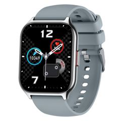  Square Sports Watch Silver - Đồng hồ thông minh theo dõi sức khỏe nhịp tim và giấc ngủ 