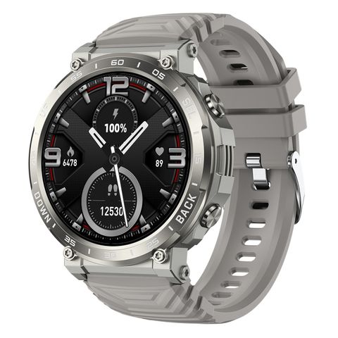 Đồng hồ thông minh Màu Xám - Bluetooth Talk Outdoor Pedometer Exercise Heart Rate Sleep Monitoring