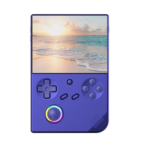 Máy chơi game cầm tay ANBERNIC RG40XXV Purple – Màn hình HD dọc 4 inch, bộ nhớ 64GB