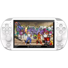  Máy chơi game cầm tay A3 4,3 inch White – Hỗ trợ hai tay cầm, camera, mô phỏng đa hệ – 8GB 