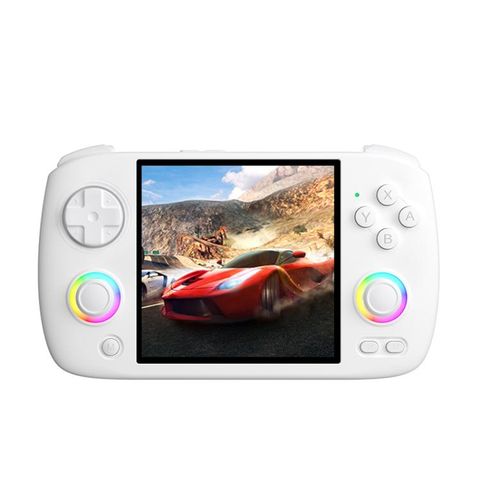 ANBERNIC RG CubeXX White – Máy chơi game cầm tay Retro 3,95 inch, WiFi & Bluetooth, Linux 64-Bit