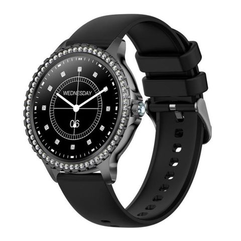 Đồng hồ thông minh thể thao Bluetooth AI – Dây Black Silicone Strap