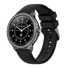  Đồng hồ thông minh thể thao Bluetooth AI – Dây Black Silicone Strap 