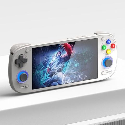 Máy chơi game cầm tay Retroid Pocket RP5 Grey – Màn OLED 5.5 inch cảm ứng, Snapdragon 865 – Mạnh như smartphone gaming!