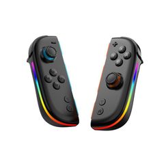  Tay cầm JOY-05 Split cho Nintendo Switch Black – Hall TMR, 6 trục, đèn RGB 